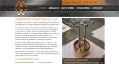 Desktop Screenshot of master-machine.com